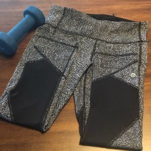 Luluelemon Cropped leggings size 4